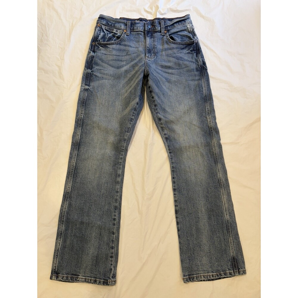 Wrangler Retro Jeans Men's 36x32 Blue Med Wash Relaxed Boot